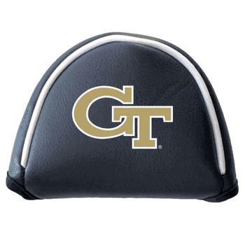 Georgia Tech Yellow Jackets Putter Cover - Mallet (Colored)
