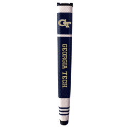 Georgia Tech Yellow Jackets Putter Grip (Colored with white stripes)