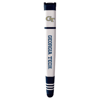 Georgia Tech Yellow Jackets Putter Grip (White with colored stripes)