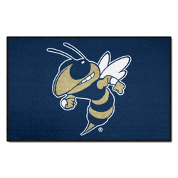 Georgia Tech Yellow Jackets Starter Mat Accent Rug - 19in. x 30in., Buzz