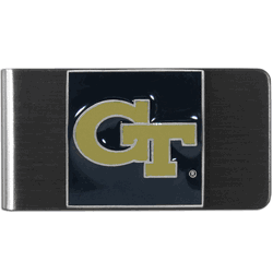 Georgia Tech Yellow Jackets Steel Money Clip
