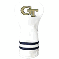 Georgia Tech Yellow Jackets Vintage Driver Headcover (White)