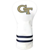 Georgia Tech Yellow Jackets Vintage Driver Headcover (White)