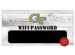 Georgia Tech Yellow Jackets Wifi Password 6x12 Sign