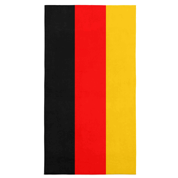 Germany Flag Beach Towel 30x60 inches