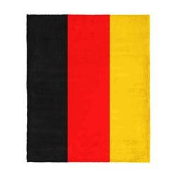 Germany Flag Silk Touch Throw Blanket 50x60 inches