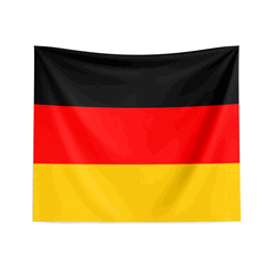 Germany Flag Wall Hanging 34x40 inches