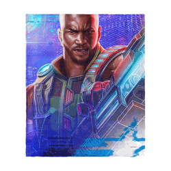 GI Joe Profile Gallery Roadblock Silk Touch Throw Blanket 50x60 Inches