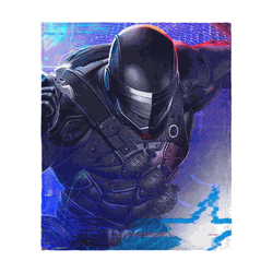 GI Joe Profile Gallery Snake Eyes Silk Touch Throw Blanket 50x60 Inches