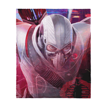 GI Joe Profile Gallery Storm Shadow Silk Touch Throw Blanket 50x60 Inches