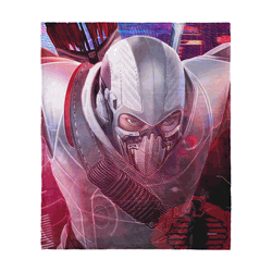 GI Joe Profile Gallery Storm Shadow Silk Touch Throw Blanket 50x60 Inches