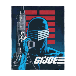 GI Joe Snake Eyes' Clan Silk Touch Throw Blanket 50x60 Inches