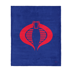 GI Joe Symbols Cobra Silk Touch Throw Blanket 50x60 Inches