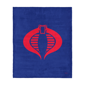 GI Joe Symbols Cobra Silk Touch Throw Blanket 50x60 Inches