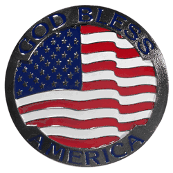 God Bless America Hitch Cover