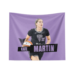 Golden State Valkyries Kate Martin Wall Hanging 34x40 inches