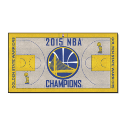 Golden State Warriors 2015 NBA Champions Court Runner Rug - 24in. x 44in.