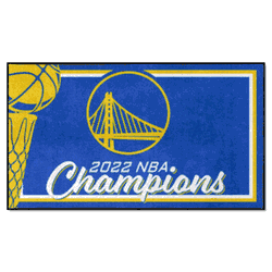 Golden State Warriors 2022 NBA Finals Champions 3x5 Rug