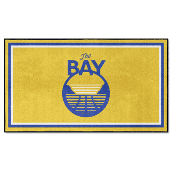 Golden State Warriors 3ft. x 5ft. Plush Area Rug