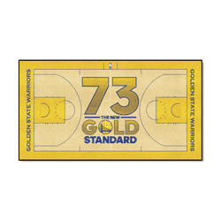 Golden State Warriors - 73 Large Court Runner Rug - 30in. x 54in.