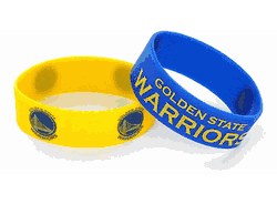Golden State Warriors Bracelets 2 Pack Wide