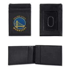 Golden State Warriors  Embroidered Front Pocket Wallet - Slim/Light Weight