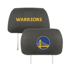Golden State Warriors Embroidered Head Rest Cover Set - 2 Pieces