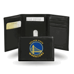 Golden State Warriors  Embroidered Tri-fold Wallet