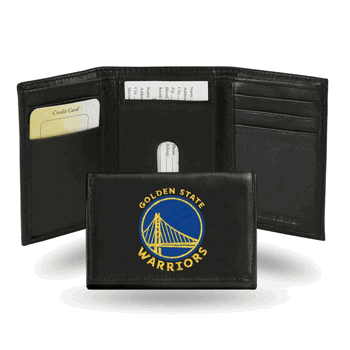 Golden State Warriors  Embroidered Tri-fold Wallet