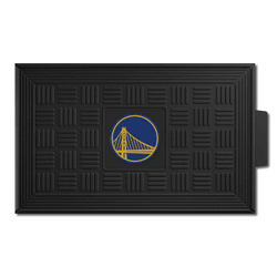 Golden State Warriors Heavy Duty Vinyl Medallion Door Mat - 19.5in. x 31in.