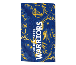 Golden State Warriors NBA Tropic Oversized Beach Towel 42x72 inches