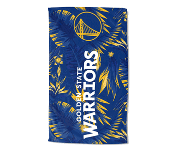 Golden State Warriors NBA Tropic Oversized Beach Towel 42x72 inches