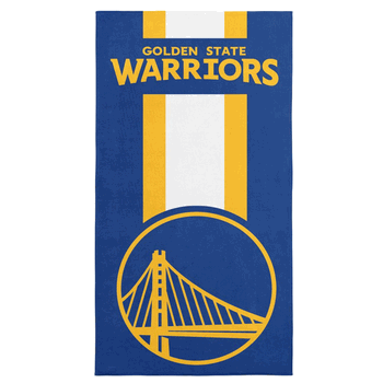 Golden State Warriors NBA Zone Read Beach Towel 30 x 60 inches