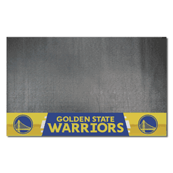 Golden State Warriors Vinyl Grill Mat - 26in. x 42in.