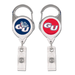 Gonzaga Bulldogs Badge Holder Premium Retractable