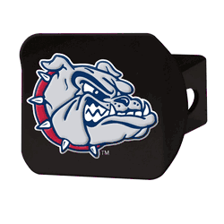 Gonzaga Bulldogs Black Metal Hitch Cover - 3D Color Emblem