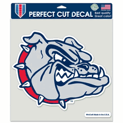 Gonzaga Bulldogs Decal 8x8 Color