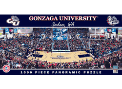 Gonzaga Bulldogs NCAA 1000pc Basketball Panoramic Puzzle