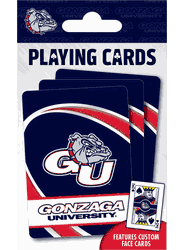 Gonzaga Bulldogs NCAA Playing Cards