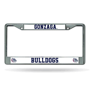 Gonzaga Bulldogs University Chrome Frame