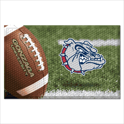 Gonzaga Bulldogs Rubber Scraper Door Mat