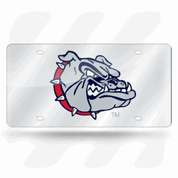 Gonzaga Bulldogs Silver Laser Tag