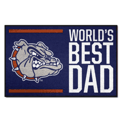 Gonzaga Bulldogs Starter Mat Accent Rug - 19in. x 30in. World's Best Dad Starter Mat