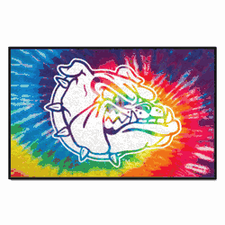 Gonzaga Bulldogs Tie Dye Starter Mat Accent Rug - 19in. x 30in.