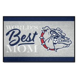 Gonzaga Bulldogs World's Best Mom Starter Mat Accent Rug - 19in. x 30in.