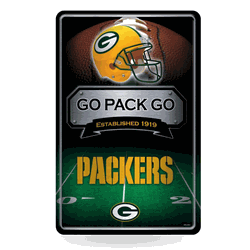 Green Bay Packers  11" x 17" Home Decor Sign
