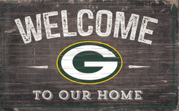 Green Bay Packers 11x19 Welcome to our Home Sign