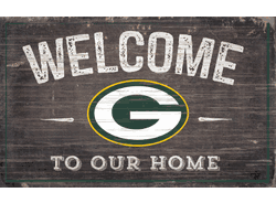 Green Bay Packers 11x19 Welcome to our Home Sign
