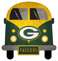 Green Bay Packers 12" Team Bus Sign
