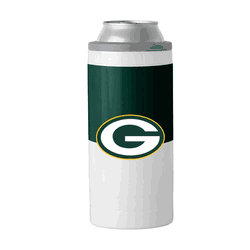 Green Bay Packers 12oz Colorblock Slim Can Coolie
